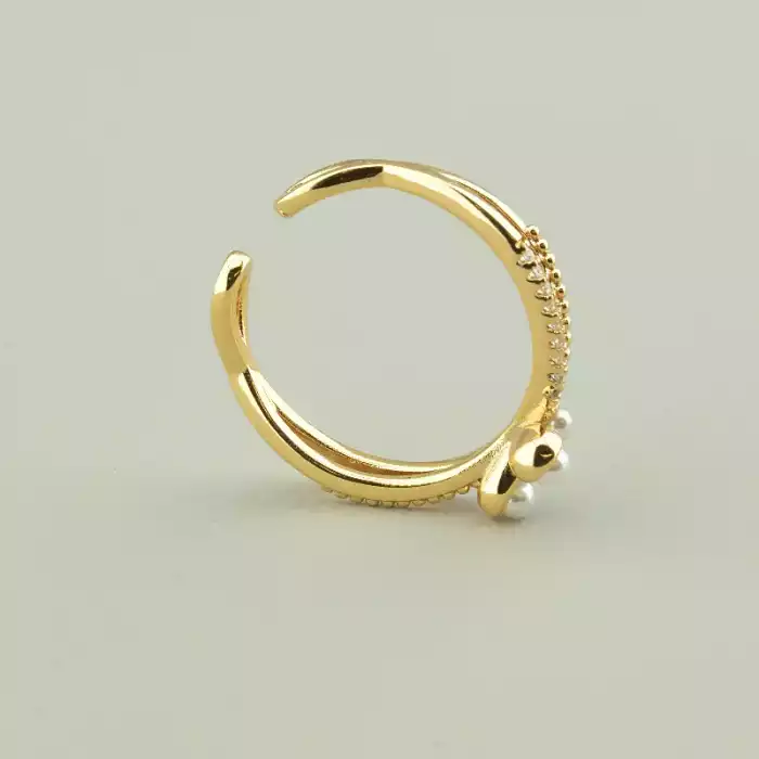 🏷️️ Каблучка Xuping Фіаніт (позолота 18к) ss_95849