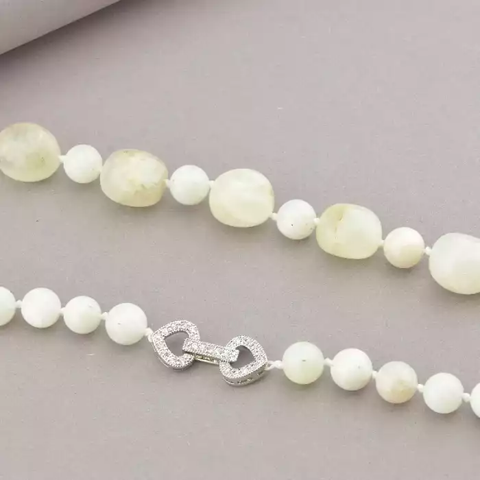 🏷️️ Намисто Місячний камінь 50 см. ss_90921