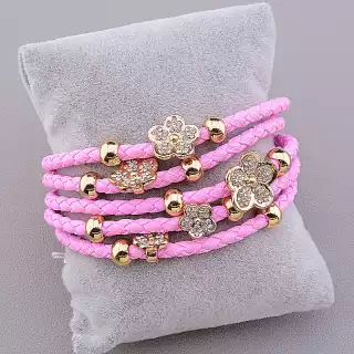 Браслет з магнітною застібкою Сrystal 17 см