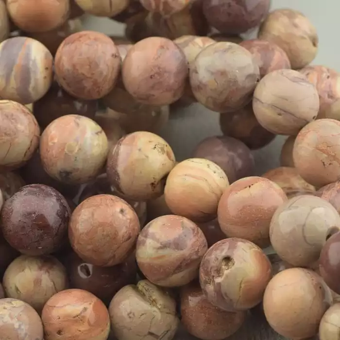 🏷️️ Нитка Яшма 39 см 12 мм ss_73711