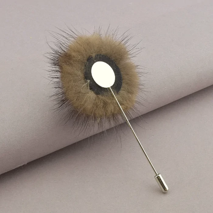 🏷️️ Брошка голка Hanbeishi (Корея) Хутро ss_34438