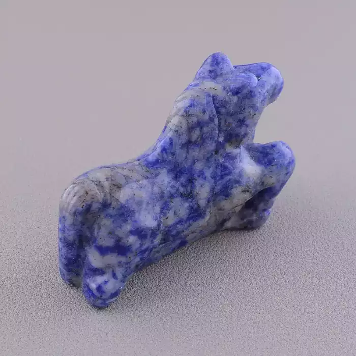 🏷️️ Кінь Лазурит 35х15х30 мм ss_14317