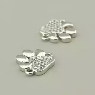 Конектор Фіаніт 11х10 (родій)