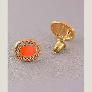 Сережки пусети Fashion емаль