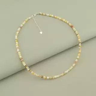 Підвіска Перламутр (cрібло 925 проба) 39 см.