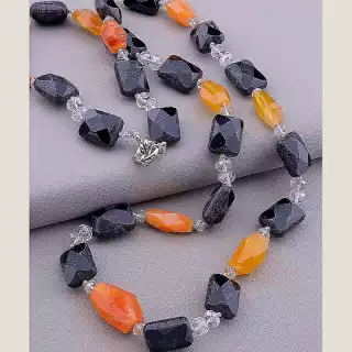 Намисто Сердолік, Агат 90 см