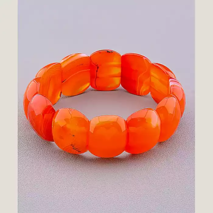 🏷️️ Браслет резинка Агат 20 см ss_67282