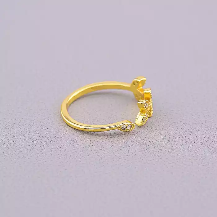 🏷️️ Каблучка роз'ємна FJ Сrystal ss_43283