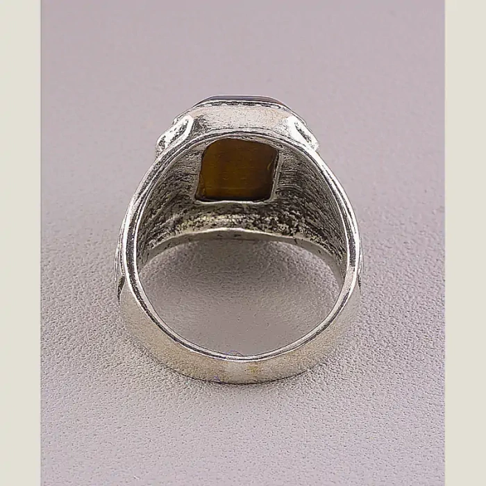 🏷️️ Перстень Тигрове око (біжутерний сплав) ss_45822