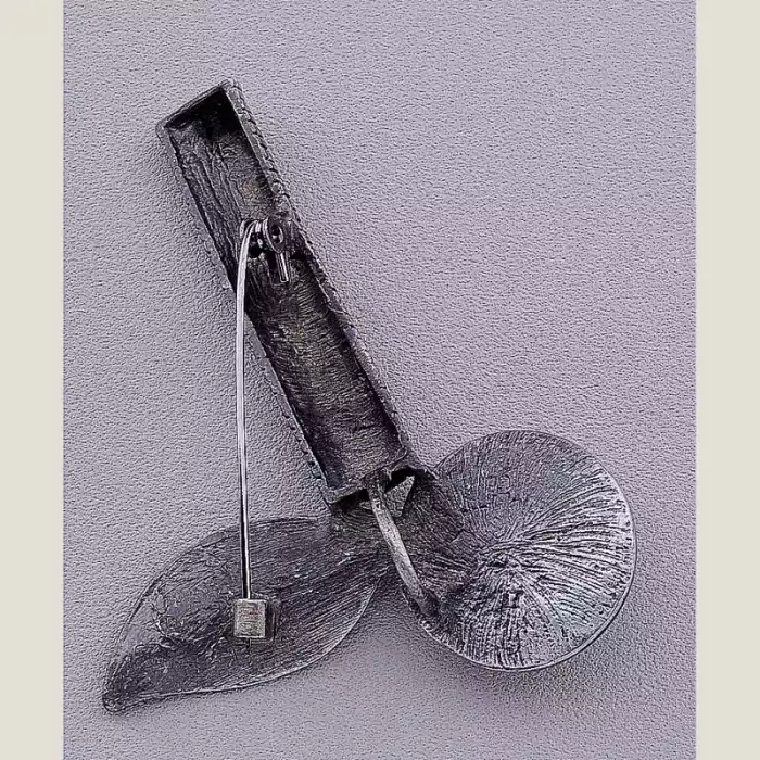 🏷️️ Брошка-кулон лист Майорка F-68683