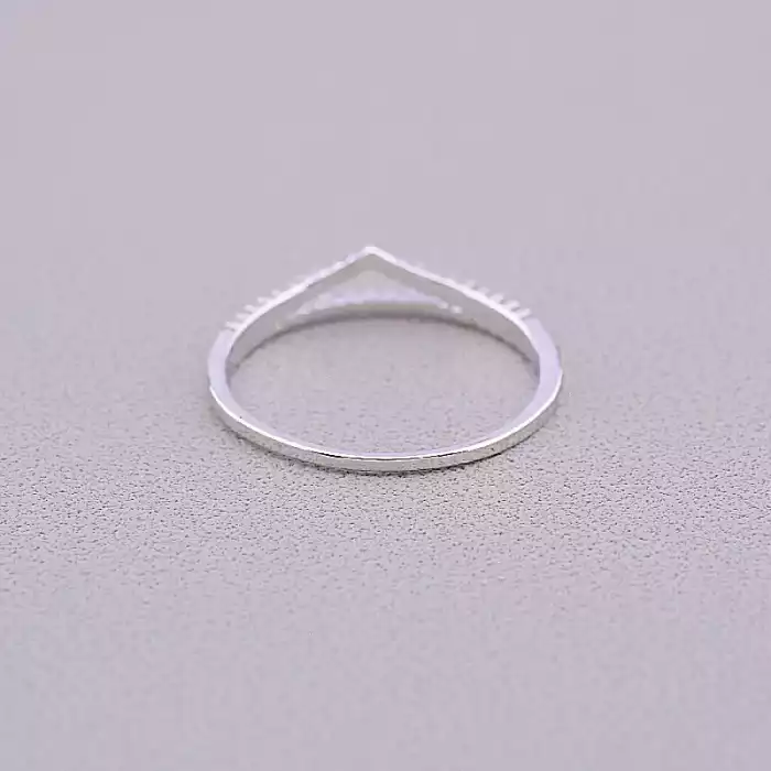 🏷️️ Каблучка Фіаніт (срібло) ss_69308