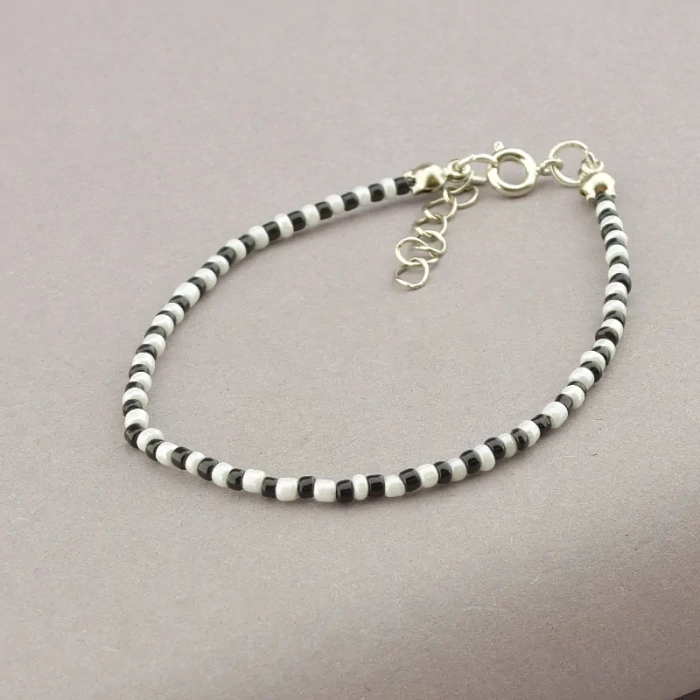 🏷️️ Намисто + Браслет Бісер 40 см. ss_89777