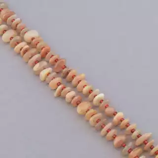 Намистини Сонячний камінь 39 см. на нитці (натуральне каміння, без застібки)