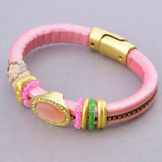 Браслет з магнітною застібкою Котяче око 17 см