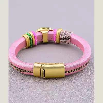 🏷️️ Браслет з магнітною застібкою Котяче око 17 см F-10477