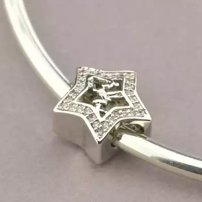 Шарм Фіаніт 13х13 (родій)