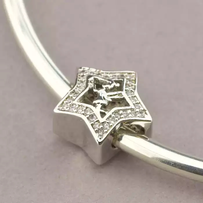 🏷️️ Шарм Фіаніт 13х13 (родій) F-106112