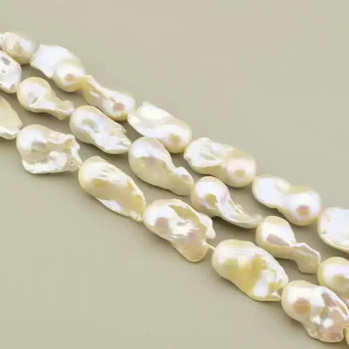 🏷️️ Намистини Перли 40 см (без застібки) F-106213