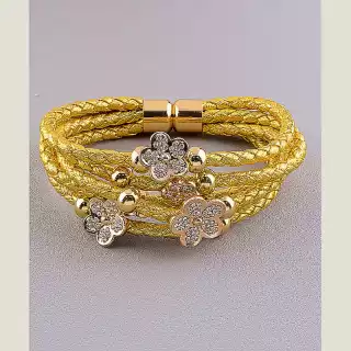 Браслет з магнітною застібкою Сrystal 17 см