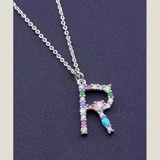 Підвіска літера R Xuping (родій)