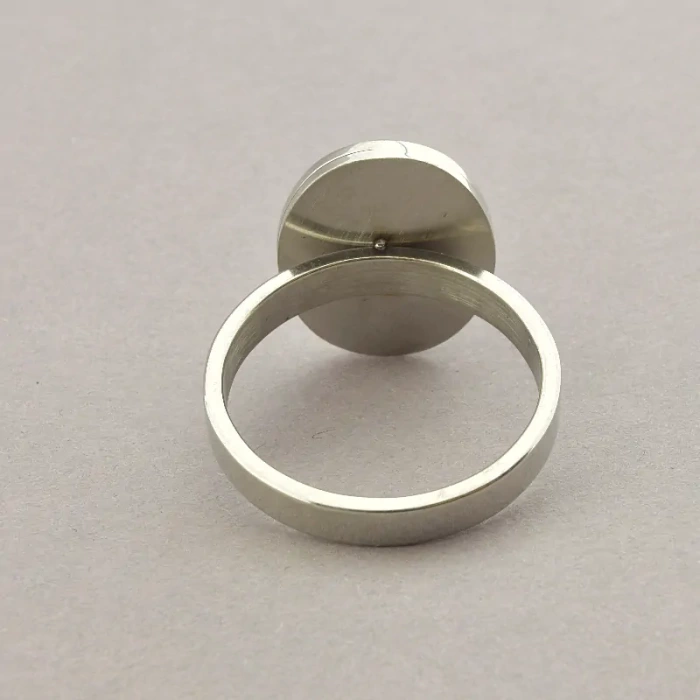 🏷️️ Перстень медична сталь Stainless Steel Нефрит ss_60946