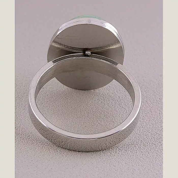 🏷️️ Перстень медична сталь Stainless Steel Нефрит ss_60946