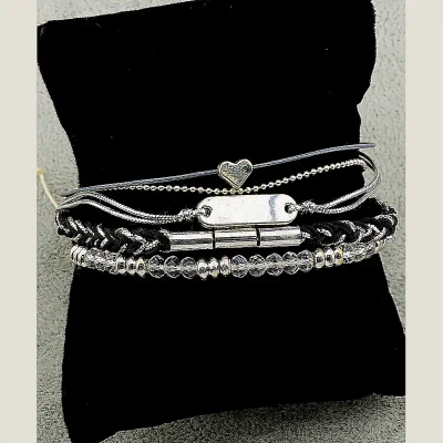 Браслет регульований 17 см 3 шт.