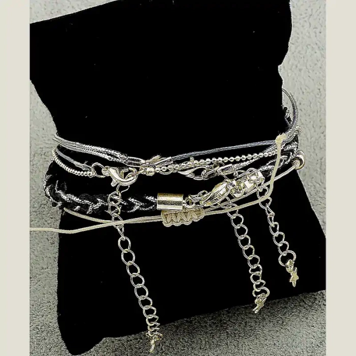 🏷️️ Браслет регульований 17 см 3 шт. ss_49544