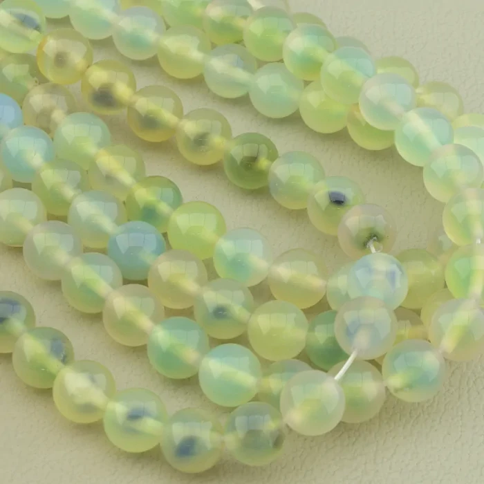 🏷️️ Нитка Кварц 38 см. 8 мм. (без застібки) ss_100454