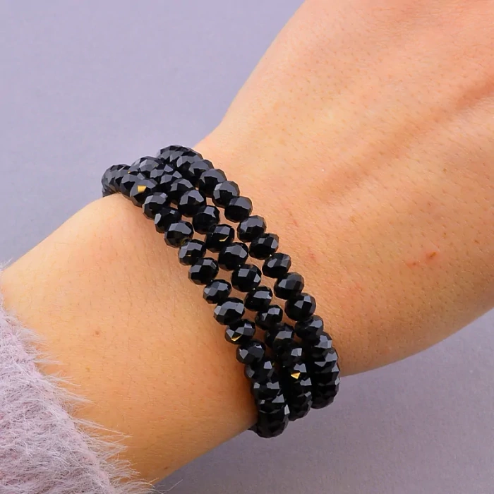 🏷️️ Браслет без застібки Чеський кришталь 45 см ss_83147