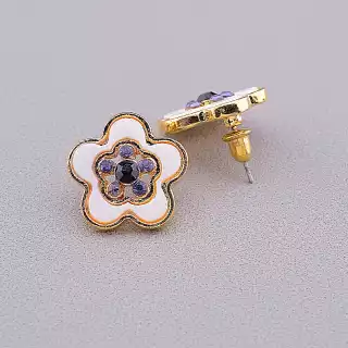 Сережки пусети Fashion Сrystal