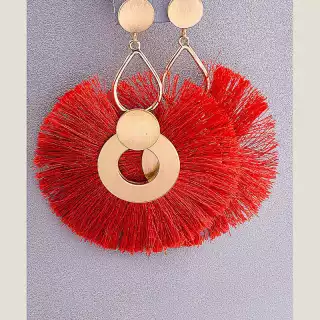 Сережки пусети Нитки FJ