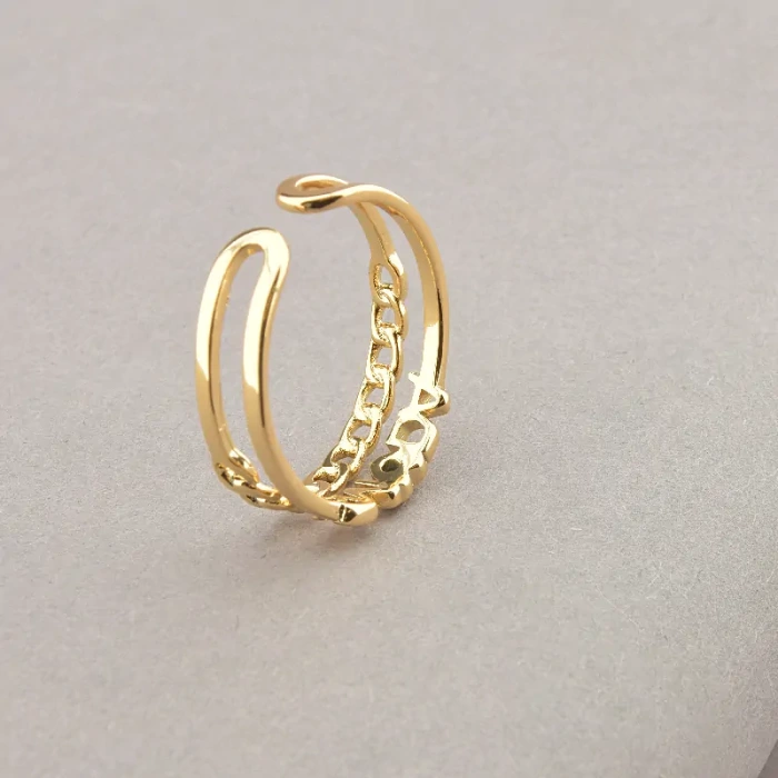 🏷️️ Каблучка Xuping Фіаніт (позолота 18к) ss_92884