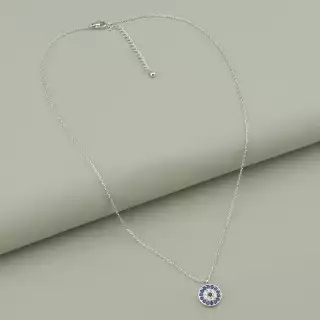 Підвіска Saiya Фіаніт 42 см (родій)