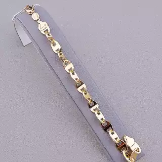 Браслет з карабіном Xuping (позолота 18к)