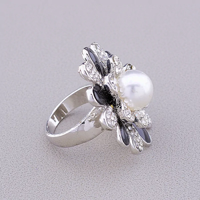 🏷️️ Каблучка квітка Сrystal ss_42922