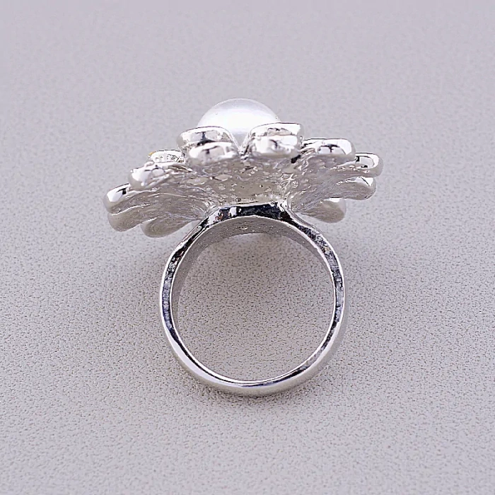 🏷️️ Каблучка квітка Сrystal ss_42922