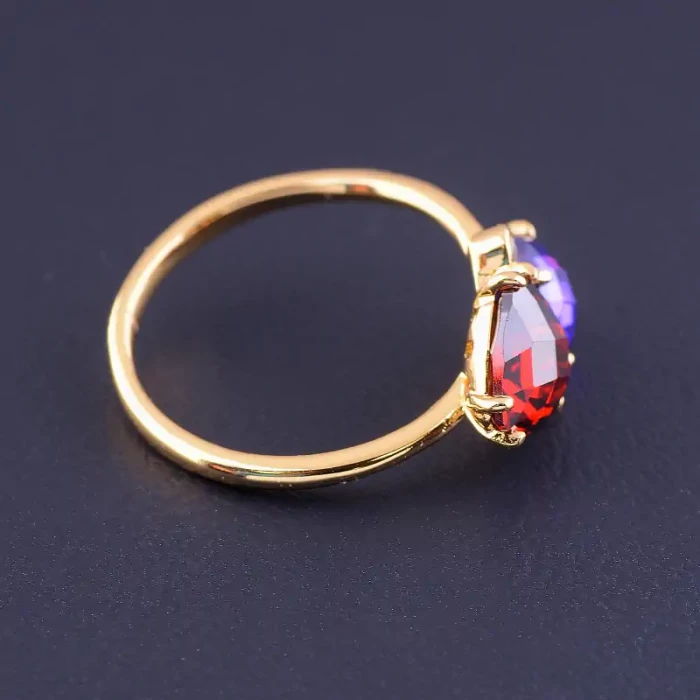 🏷️️ Каблучка Xuping Фіаніт (позолота 18к) ss_86831