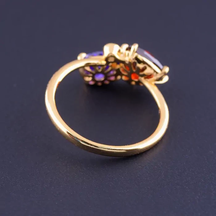 🏷️️ Каблучка Xuping Фіаніт (позолота 18к) ss_86831