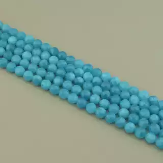 Намистини Кварц 38 см. 9,5мм. на нитці (натуральне каміння, без застібки)