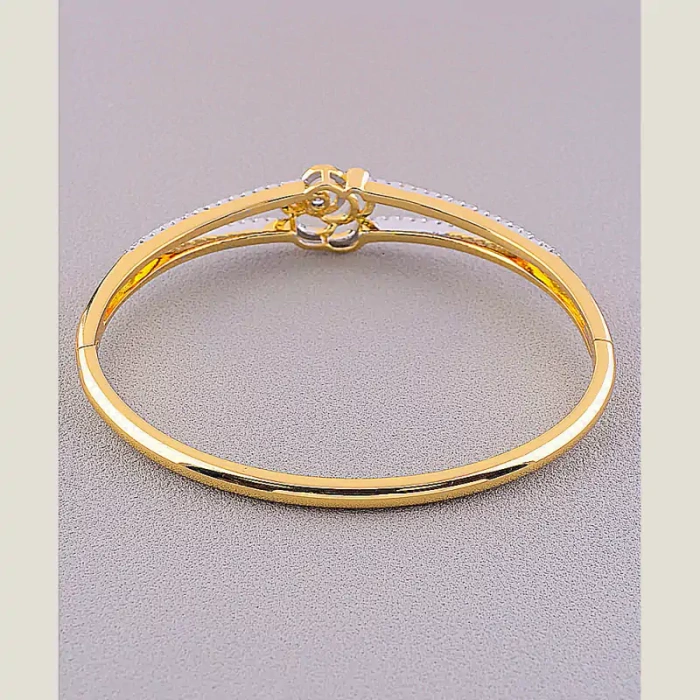 🏷️️ Браслет шарнірний Фіаніт Xuping (позолота/родій) ss_68999