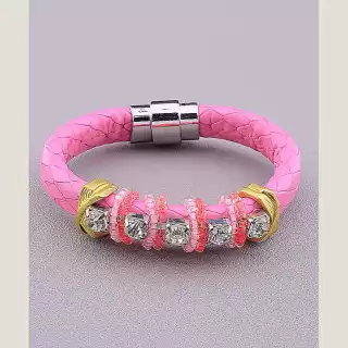 Браслет з магнітною застібкою Сrystal 17 см