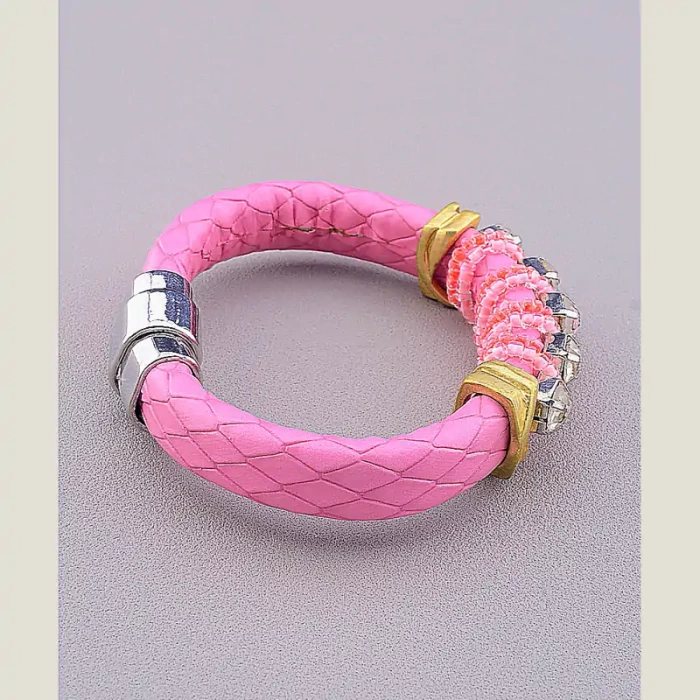 🏷️️ Браслет з магнітною застібкою Сrystal 17 см ss_11914