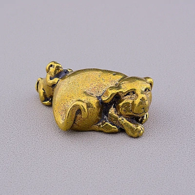 Фігурка Собака латунь