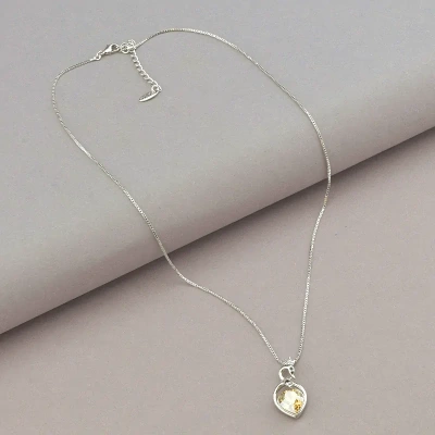 Підвіска Xuping Swarovski 40 см (родій)