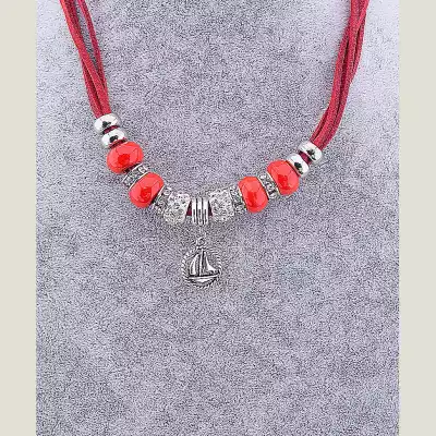 🏷️️ Підвіска на магніті Сrystal 42 см (шкірозамінник) F-14660