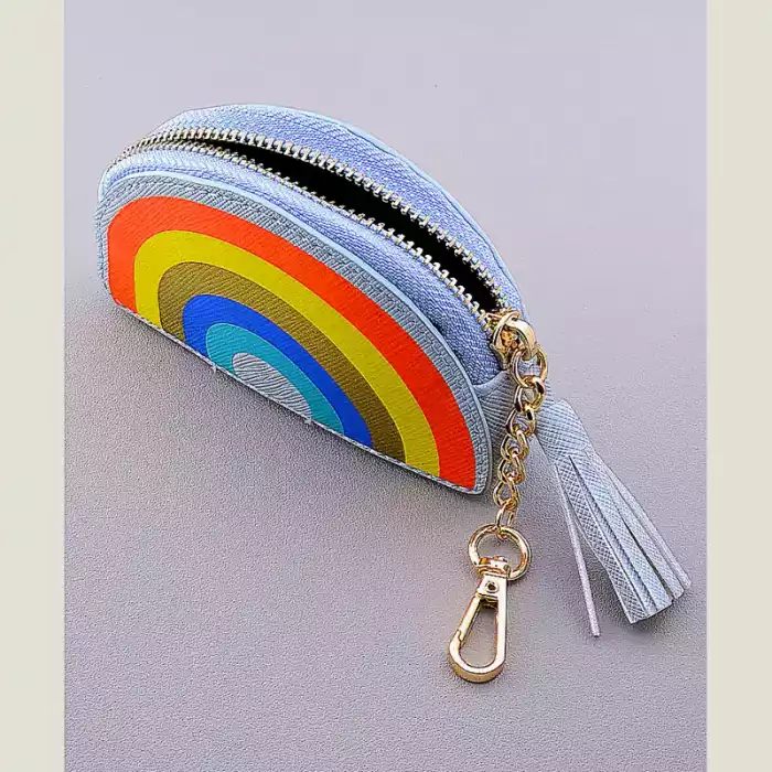 🏷️️ Брелок Сумочка райдуга екошкіра ss_35540