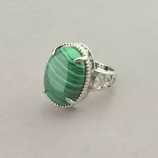 Перстень Малахіт Pataya