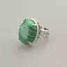 🏷️️ Перстень Малахіт Pataya F-91436