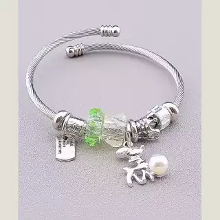 Браслет без застібки FJ Сrystal 17 см